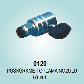 0120-PÜSKÜRTME TOPLAMA NOZULU (7 MM)